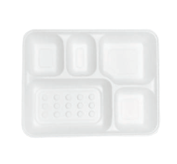 5 Compartment Meal Tray