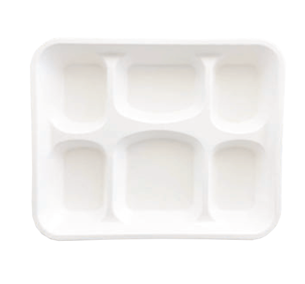6 Compartment Meal Tray